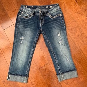 Miss Me cropped jeans 28